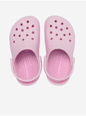 Crocs Svetloružové dievčenské papuče Crocs 29-30
