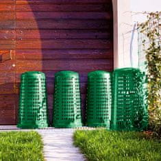 Stefanplast Kompostér zelený s krytom š: 58 cm v: 90 cm / objem: 100 l