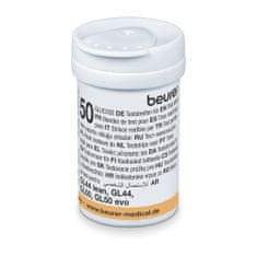BEURER Testovacie prúžky pre glukomer BEURER GL 44 lean