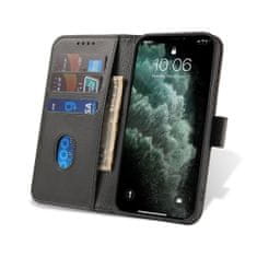 IZMAEL Magnetické Puzdro Elegant pre Xiaomi Redmi Note 11 Pro/Redmi Note 11 Pro+ 5G/Poco X4 NFC - Čierna KP24638