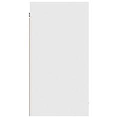 Vidaxl Závesná skrinka, biela 80x31x60 cm, kompozitné drevo