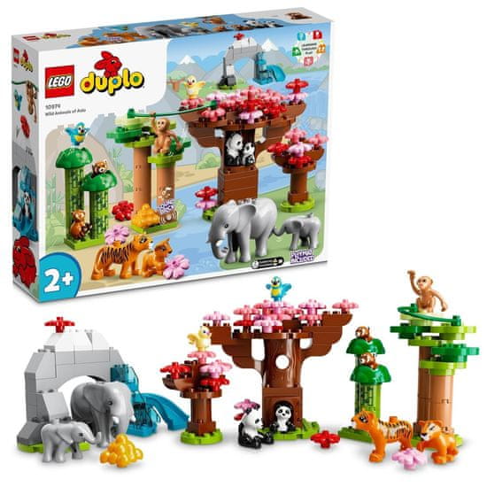LEGO DUPLO 10974 Divoké zvieratá Ázie - rozbalené
