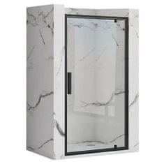REA RAPID SWING jednokrídlové sprchové dvere, čierny, 70 x 195 cm, REA-K6407