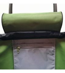 Rolser I-Max MF 2 nákupná taška na kolieskach, zelená khaki