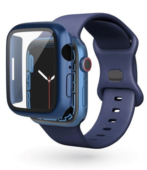 EPICO Glass Case Apple Watch 7 (41 mm) 63310151600001, modrá