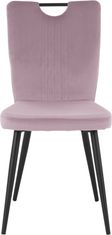 Danish Style Jedálenská stolička Suri (SADA 2 ks), fialová