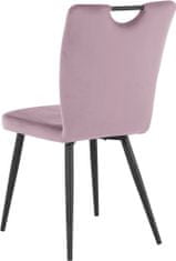 Danish Style Jedálenská stolička Suri (SADA 2 ks), fialová