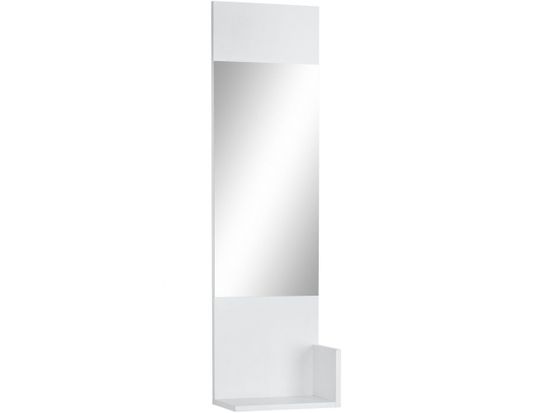 Danish Style Nástenné zrkadlo Vogue, 114 cm, biela