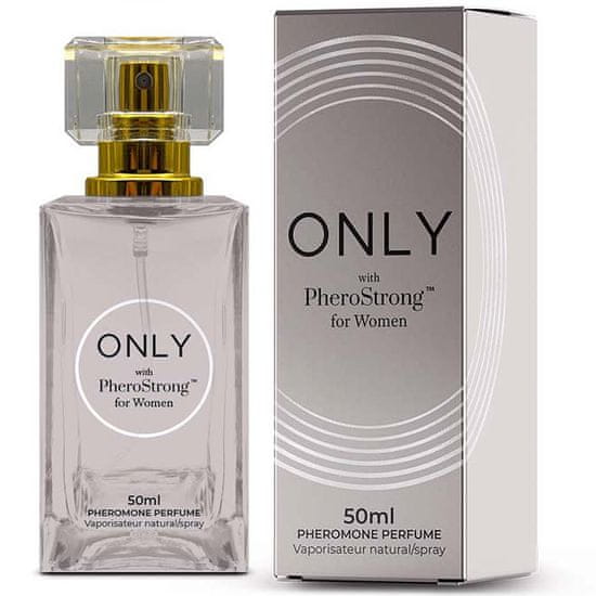 Phero Strong Only len edícia women dámsky parfum s feromónmi žiadostivosť vôňa jazmín, malina 50 PheroStrong