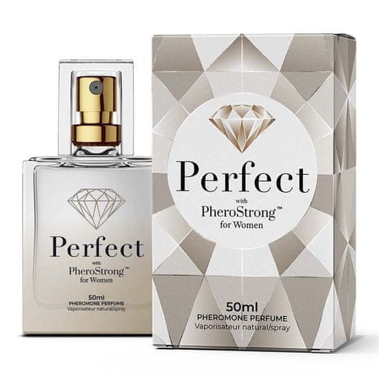 Phero Strong Perfect perfektný women dámsky parfum s feromónmi žiadostivosť vôňa liči ruža 50 PheroStrong