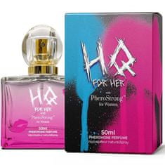 Phero Strong HQ women dámsky parfum s feromónmi žiadostivosť pôsobiť ako magnet vôňa bergamot tuberóza jazmín 50 PheroStrong