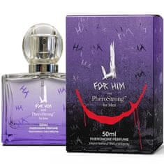 Phero Strong J men limitovana edicia pánsky parfum men s mužskými feromónmi vzbudiť vzrušenie autoritou 50ml PheroStrong