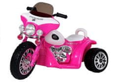 Nabíjací motocykel JT568 Dark Pink