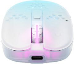 Xtrfy MZ1 Wireless (MZ1W-RGB-WHITE), biela