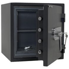 Rottner FireProfi 50 nábytkový ohňovzdorný trezor antracit | Trezorový zámok na kľúč | 48 x 49 x 45.5 cm