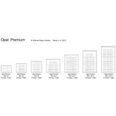 Rottner Opal Fire Premium OPD 55 MC nábytkový ohňovzdorný trezor šedý | Mechanický kombinačný zámok | 50 x 54 x 43.2 cm