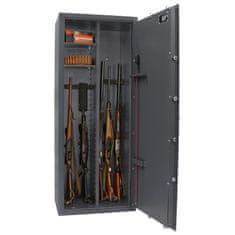 Winchester 10 EL trezorová skriňa pre dlhé zbrane antracit | Elektronický zámok | 60 x 150 x 40 cm