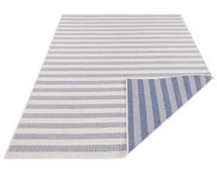 Mujkoberec Original Kusový koberec Mujkoberec Original Nora 103747 Blue, Creme – na von aj na doma 80x150