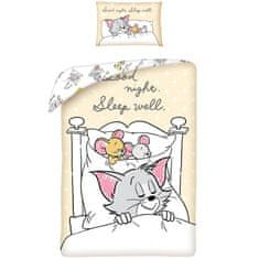 Halantex Posteľné obliečky do detskej postieľky Tom a Jerry