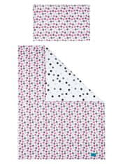 BELISIMA 6-dielne posteľné obliečky Mačiatka 100/135 ružové