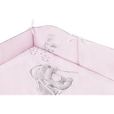 BELISIMA 5-dielne posteľné obliečky ANDRE 90/120 ružové