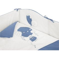 BELISIMA 3-dielne posteľné obliečky Ballons 100/135 modré