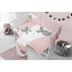 BELISIMA 2-dielne posteľné obliečky Mouse 100/135 ružové