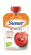 Sunar Do ručičky ovocná kapsička jablko 12 x 100 g