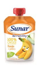 Sunar Do ručičky ovocná kapsička banán 12 x 100 g
