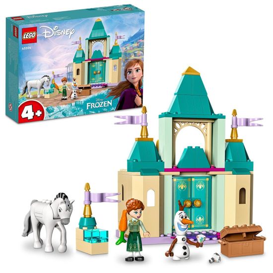 LEGO Disney Princess 43204 Zábava na zámku s Annou a Olafom - rozbalené