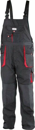 YATO Pracovné nohavice, nohavice s náprsenkou veľkosť Xl