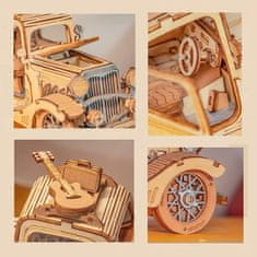 Robotime Rolife 3D drevené puzzle Historický automobil 164 dielikov