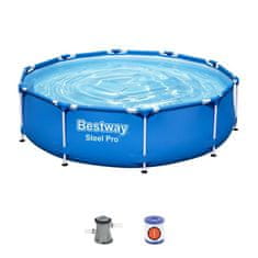 Bestway Bazén Bestway Steel Pro, 56679, kartušová filtrácia, 305x76 cm
