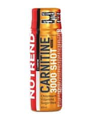 Nutrend Carnitine 3000 Shot 60 ml, pomaranč