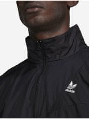 Adidas Čierna pánska ľahká šušťáková bunda adidas Originals L