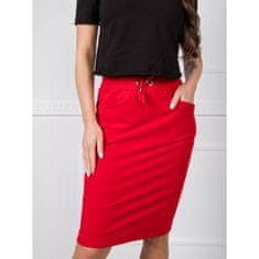 BASIC FEEL GOOD Dámska sukňa AVA červená RV-SD-4793-1.32_347115 S