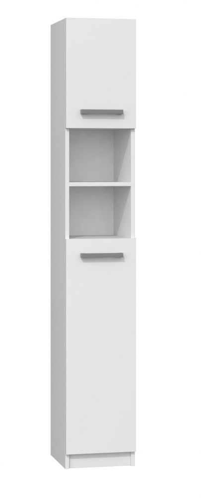 Artenat Kúpeľňová skrinka Marbela, 183 cm, biela