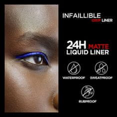 Loreal Paris Vodeodolné tekuté očné linky Matte Signature by Superliner (Eyeliner) 3 ml (Odtieň 01 Black Signature)
