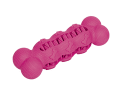 Nobby Hračka pre psy Nobby Kosť z gumy ružová 17cm