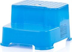 Chipolino Plastový dvojstupienok k umývadlu a WC modrý