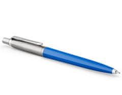 Parker Guľôčkové pero "Royal Jotter Originals", modré, 0,7 mm, strieborný klip, modré telo pera, 70105