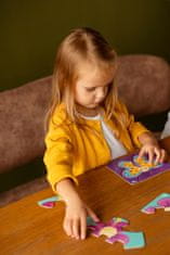 ZigZag puzzles - "Sny princeznej". Kreatívne vzdelávacie hračky rozvíjajú pozornosť, pozorovanie a motorické zručnosti.