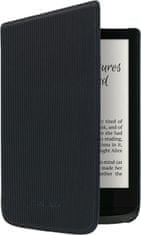 PocketBook pouzdro pro 616, 627, 632, pruhované, čierna