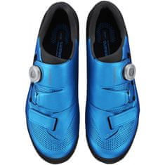 Shimano Cyklistická obuv SH-XC5 - pánska, modrá 2022 - veľkosť 46