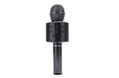 CoolCeny Bezdrôtový bluetooth karaoke mikrofón - Ružová