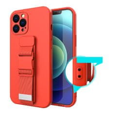 FORCELL puzdro na mobil s popruhem Rope Case iPhone 12 pre Max , tmavo, zelená, 9145576217955