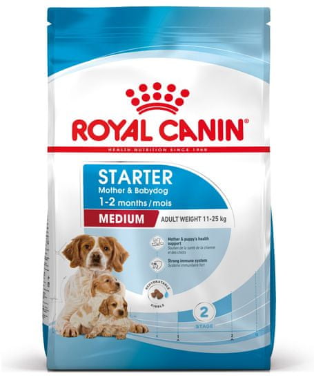 Royal Canin Medium Starter Mother&Babydog 15 kg EXPIRÁCIA 28.10.2023
