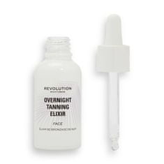 Makeup Revolution Nočné samoopaľovacie pleťové sérum (Overnight Tanning Elixir) 30 ml