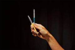 Parker Guľôčkové pero "Jotter Glam Rock", modrá, žltá a modrá farba tela, sada - 2ks