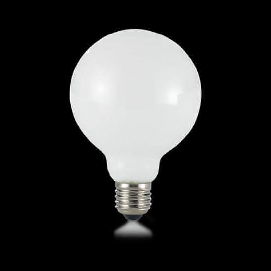 Ideal Lux LED stmievateľná žiarovka Ideal Lux Globo D095 Bianco Dimm 252186 E27 8W 760lm 3000K biela